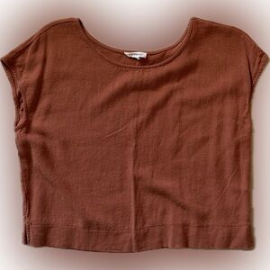 Blu Pepper Rust Crop Top